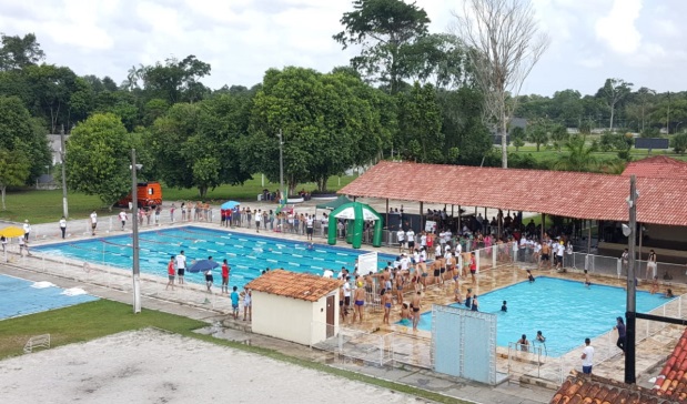 Competição de Natação na ARES Albatroz