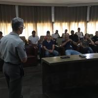 ARES CVM PROMOVE PALESTRA SOBRE COMBATE À INCÊNDIO AOS FUNCIONÁRIOS