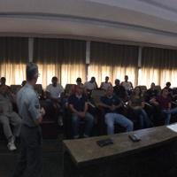 ARES CVM PROMOVE PALESTRA SOBRE COMBATE À INCÊNDIO AOS FUNCIONÁRIOS