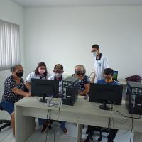 ABRIGO DO MARINHEIRO EM BELÉM INICIA OFICINA DE INFORMÁTICA DO ENVELHECER