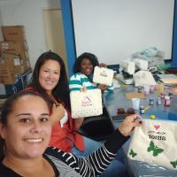 AMN EM SPA ESTIMULA EMPREENDEDORISMO E CRIATIVIDADE COM OFICINAS DE COSTURA E CROCHÊ