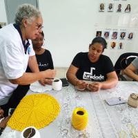 OFICINA DE SOUSPLAT EM RIO GRANDE LEVA CRIATIVIDADE E NOVA OPÇÃO DE RENDA EXTRA