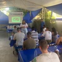 Palestra da obra do berço