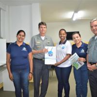 SGM VISITA ESPAÇO ONDE ACONTECEM OS PROJETOS SOCIAIS DO AMN EM SALVADOR