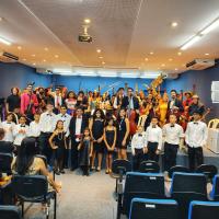 AMN EM NATAL PROMOVE ENCERRAMENTO DAS ATIVIDADES DE 2022 DA ORQUESTRA “ONDAS MUSICAIS” 