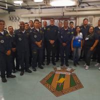 AMN PROMOVE PALESTRA EXCLUSIVA PARA TRIPULAÇÃO DO NAVIO CONSTITUIÇÃO