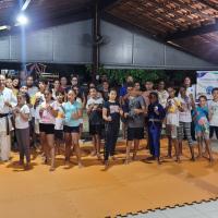 AMN PROMOVE AULA INAUGURAL DA OFICINA DE KARATÊ DO ADOLESCER+ EM SÃO PEDRO DA ALDEIA