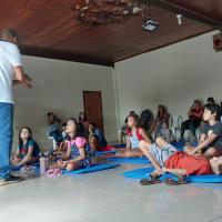 OFICINA DE CONTAÇÃO DE HISTÓRIAS LEVA ESPÍRITO DE CARIDADE E AMOR AO PRÓXIMO PARA PEQUENINOS DE LADÁRIO