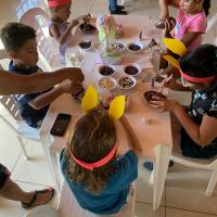 AMN EM LADÁRIO REALIZA OFICINA KIDS DE OVOS DE PÁSCOA