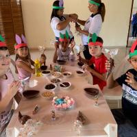 AMN EM LADÁRIO REALIZA OFICINA KIDS DE OVOS DE PÁSCOA