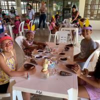 AMN EM LADÁRIO REALIZA OFICINA KIDS DE OVOS DE PÁSCOA