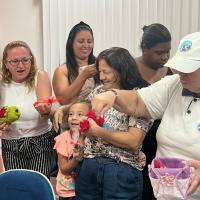 OFICINA DE CROCHÊ CONTRIBUI PARA A MELHORIA DA QUALIDADE DE VIDA DA FAMÍLIA NAVAL NA REGIÃO DOS LAGOS DO RIO