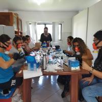 AMN EM BELÉM REALIZA OFICINA DE ARTESANATO DE OBJETOS DE RESINA