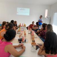 CAPACITAR EM LADÁRIO PROMOVE OFICINA DE BISCUIT E EMPREENDEDORISMO