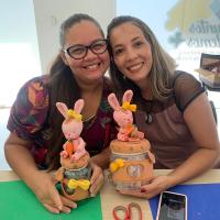 CAPACITAR EM LADÁRIO PROMOVE OFICINA DE BISCUIT E EMPREENDEDORISMO