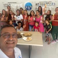 CAPACITAR EM LADÁRIO PROMOVE OFICINA DE BISCUIT E EMPREENDEDORISMO