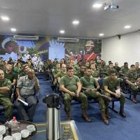 TRIPULAÇÃO DO GPT-FNRJ RECEBE PALESTRA DA EQUIPE DO AMN 