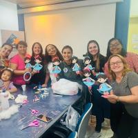 CAPACITAR EM SÃO PEDRO DA ALDEIA PROMOVE OFICINA DE FELTRO 