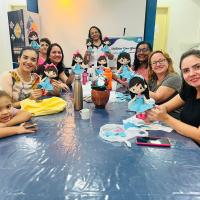 CAPACITAR EM SÃO PEDRO DA ALDEIA PROMOVE OFICINA DE FELTRO 