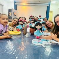 CAPACITAR EM SÃO PEDRO DA ALDEIA PROMOVE OFICINA DE FELTRO 