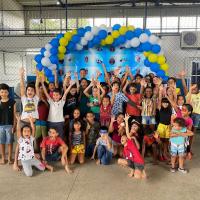 COLÔNIA DE FÉRIAS EM SALVADOR LEVA EXPERIÊNCIA MÁGICA PARA OS PEQUENOS DA FAMÍLIA NAVAL NA REGIÃO