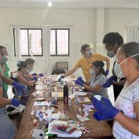 AMN EM BELÉM REALIZA OFICINA DE ARTESANATO EM RESINA