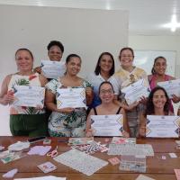 AMN EM BELÉM REALIZA OFICINA DE ARTESANATO EM RESINA