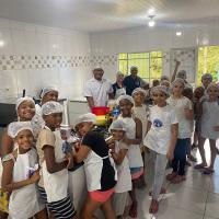 ADOLESCER+ EM SALVADOR PROMOVE WORKSHOP DE PIZZAIOLO