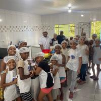 ADOLESCER+ EM SALVADOR PROMOVE WORKSHOP DE PIZZAIOLO