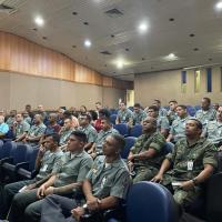 AMN PROMOVE PALESTRA PARA MILITARES DA BASE DE ABASTECIMENTO DA MARINHA NO RIO DE JANEIRO