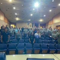 AMN PROMOVE PALESTRA PARA MILITARES DA BASE DE ABASTECIMENTO DA MARINHA NO RIO DE JANEIRO