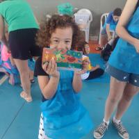OFICINA DE PINTURA ESTIMULA CRIATIVIDADE ENTRE OS PEQUENOS DA FAMÍLIA NAVAL EM SÃO PEDRO DA ALDEIA