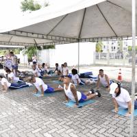 Campanha Janeiro Branco 2024 na Policlínica Naval de Niterói