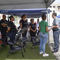 Campanha Janeiro Branco 2024 na Policlínica Naval de Niterói