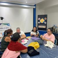 Oficina de Crochê Fortalece Comunidade Naval em São Pedro da Aldeia