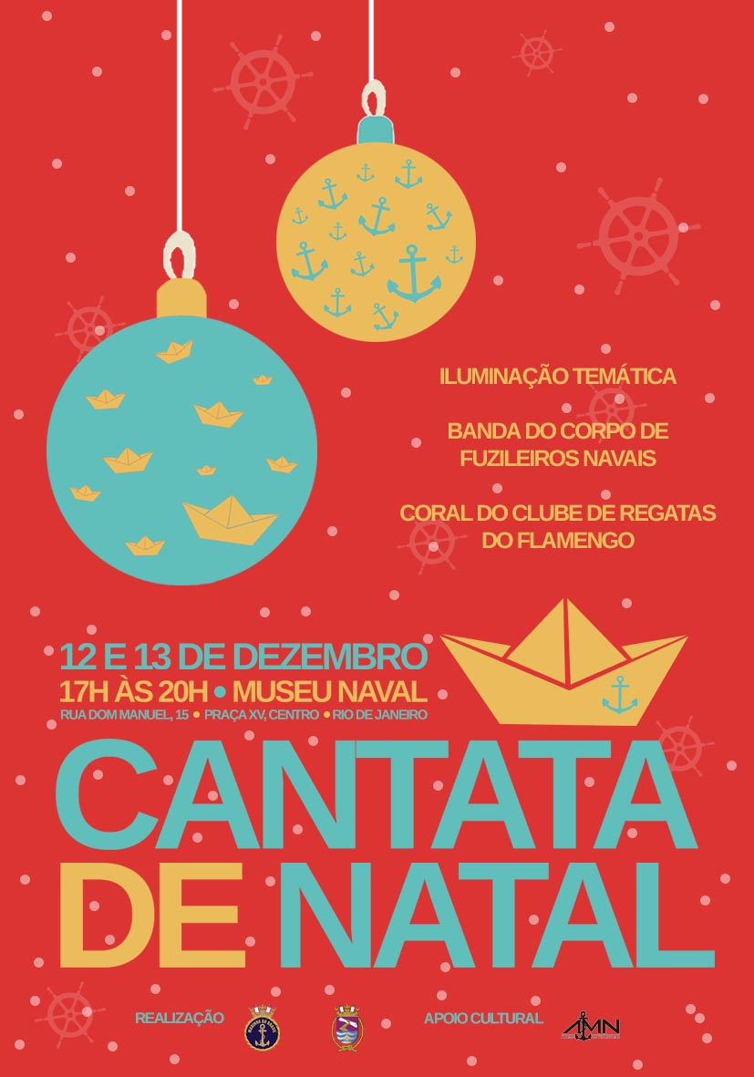 Cantata de Natal 2018 no Museu Naval marca a celebração da Semana da Marinha