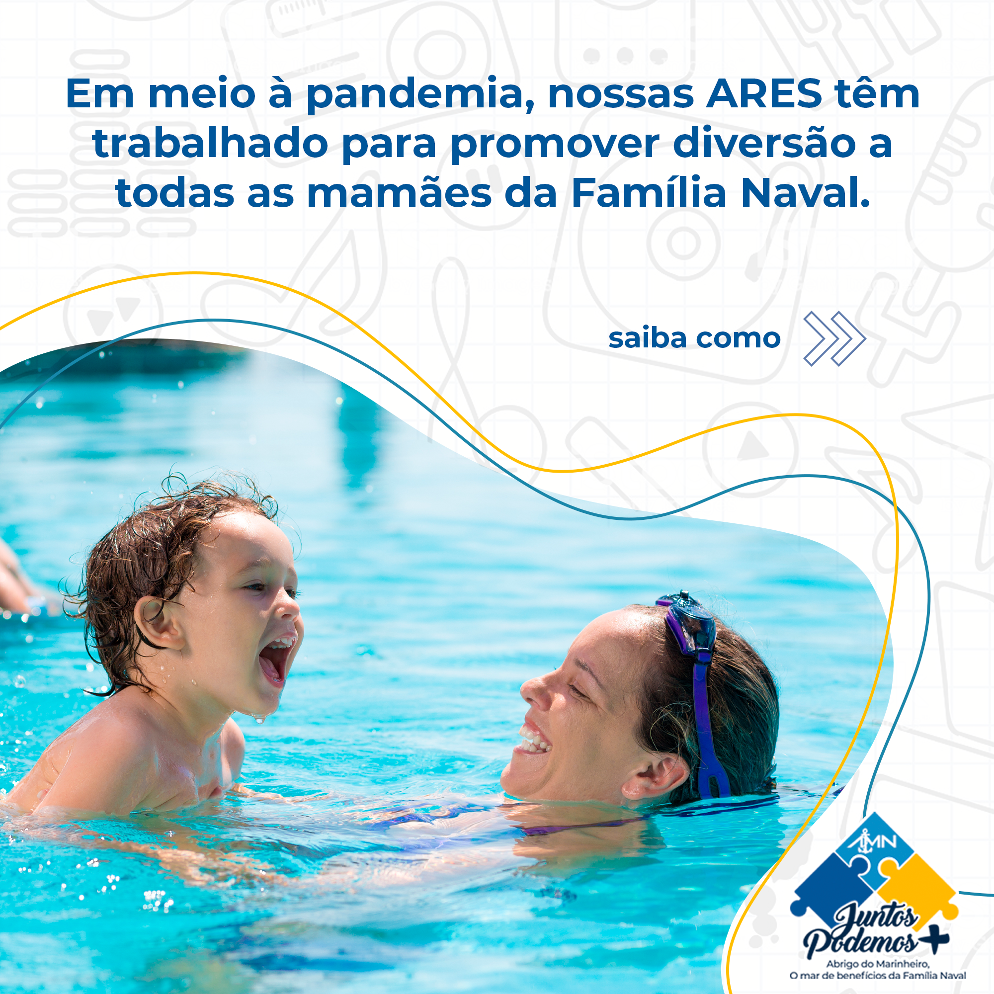 COMEMORE O DIA DAS MÃES COM O ABRIGO DO MARINHEIRO