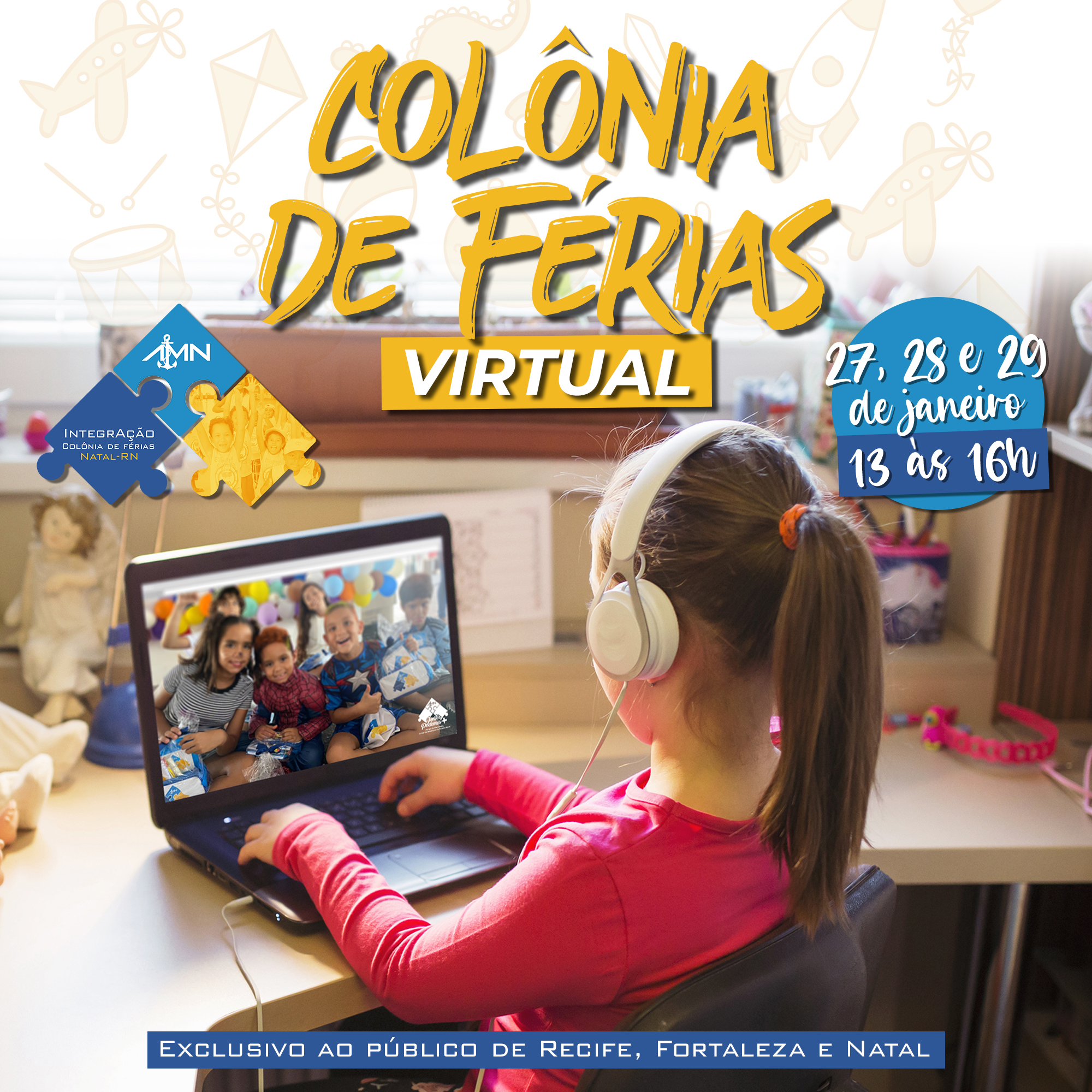 Colônia de Férias Virtual do AMN