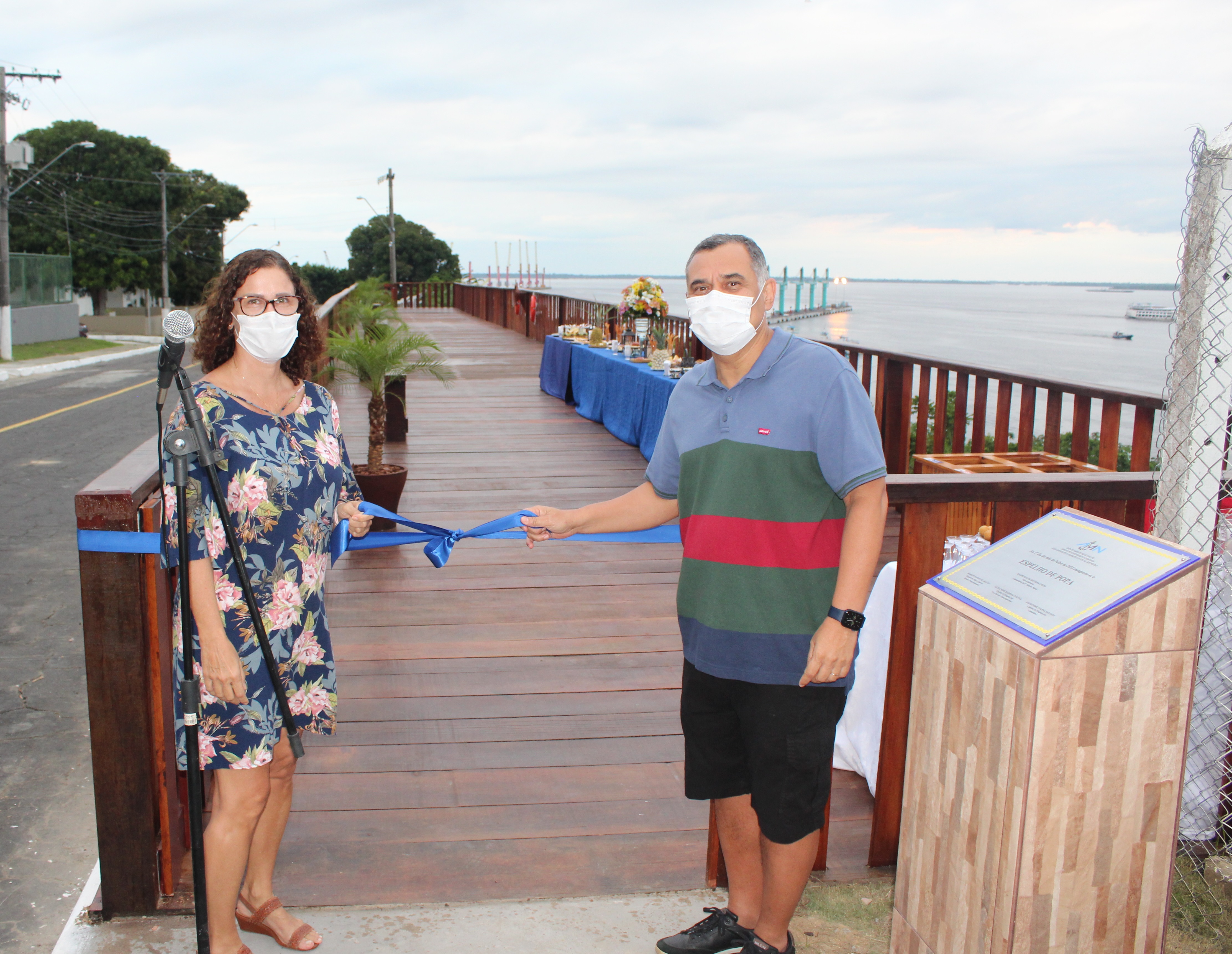 ARES RIO NEGRO INAUGURA O DECK DA PISCINA