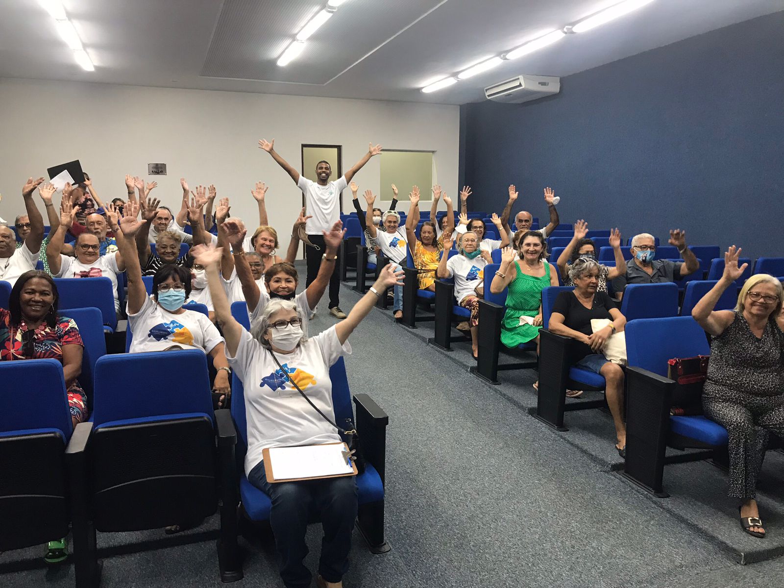 AMN EM NATAL LEVA PALESTRA MOTIVACIONAL PARA O ENVELHECER