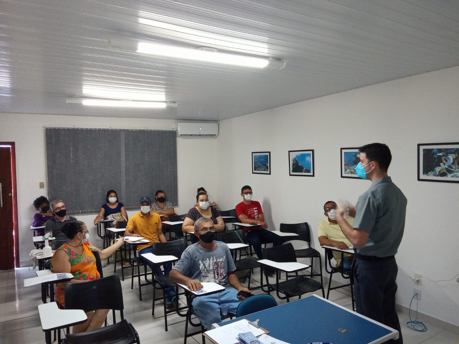 AMN REALIZA PALESTRA PARA ATENDIDOS DO SAÚDE+