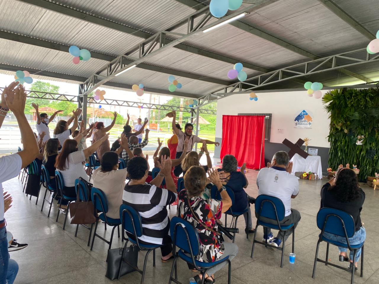 AMN EM BELÉM REALIZA EVENTO DE PÁSCOA PARA ALUNOS DO ENVELHECER