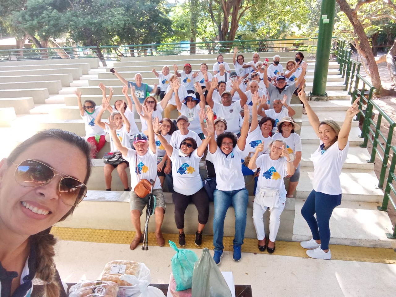 ENVELHECER EM NATAL REALIZA PASSEIO NO PARQUE DAS DUNAS