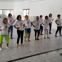 AULA DE DANÇA AGITA O PROJETO ENVELHECER – NATAL