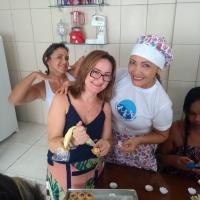 Aluna durante oficina