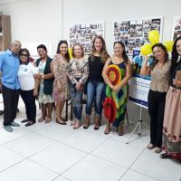 Participantes da Roda de Conversas em alusão a campanha "Setembro Amarelo"