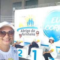 Voluntárias apoiam corrida de 100 anos do AMN