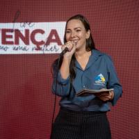 Priscila Fontoura, apresentadora e coordenadora de projetos sociais do AMN