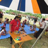 DIA DO CIRCO GARANTIU SORRISOS E DIVERSÃO PARA OS PEQUENOS DA FAMÍLIA NAVAL GONÇALENSE