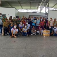 Carnaval dos idosos da Família Naval do Abrigo do Marinheiro em Belém.